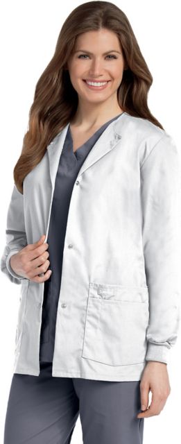 Landau Essentials Women's Warm-Up Scrub Jacket - XSmall