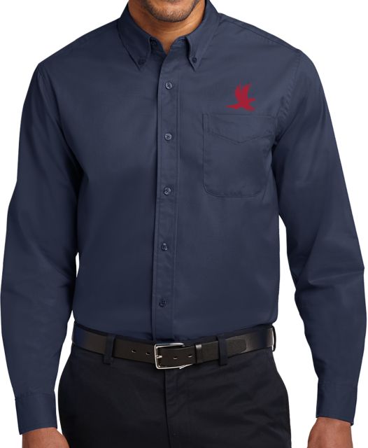 Gavilan Twill Button Down Long Sleeve Gavilan College Icon - ONLINE ONLY