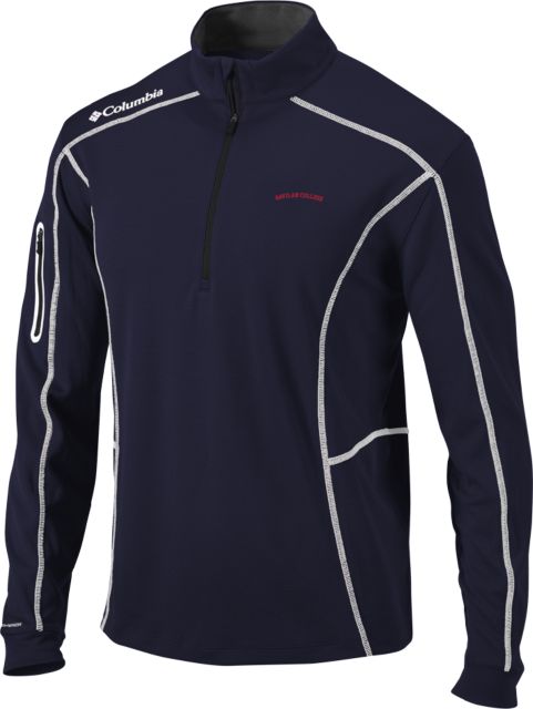 Gavilan Columbia Omni Wick Shotgun 1/4 Zip Gavilan College Arched - ONLINE ONLY