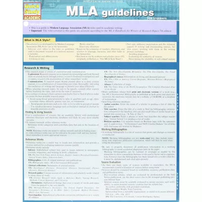 Mla Guidelines