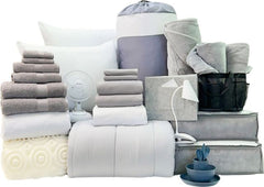 Complete 29pc Twin XL Bundle in Harbor Slate - SHIPS 8/1 FOR IN-STORE PICKUP ON FALL MOVE-IN WEEKEND.