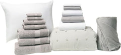 Essential 17pc Twin XL Bundle in Pom Slate - SHIPS 8/1 FOR IN-STORE PICKUP ON FALL MOVE-IN WEEKEND.